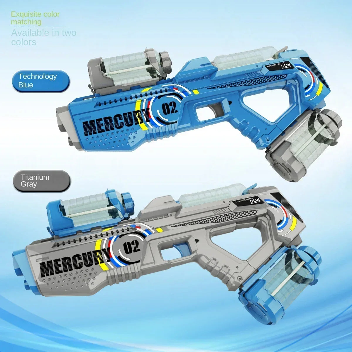 Fully Automatic Water Blaster – LED & Sound Effects Toy