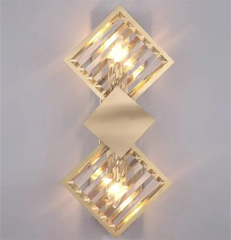Modern Luxury Crystal Wall Lamp