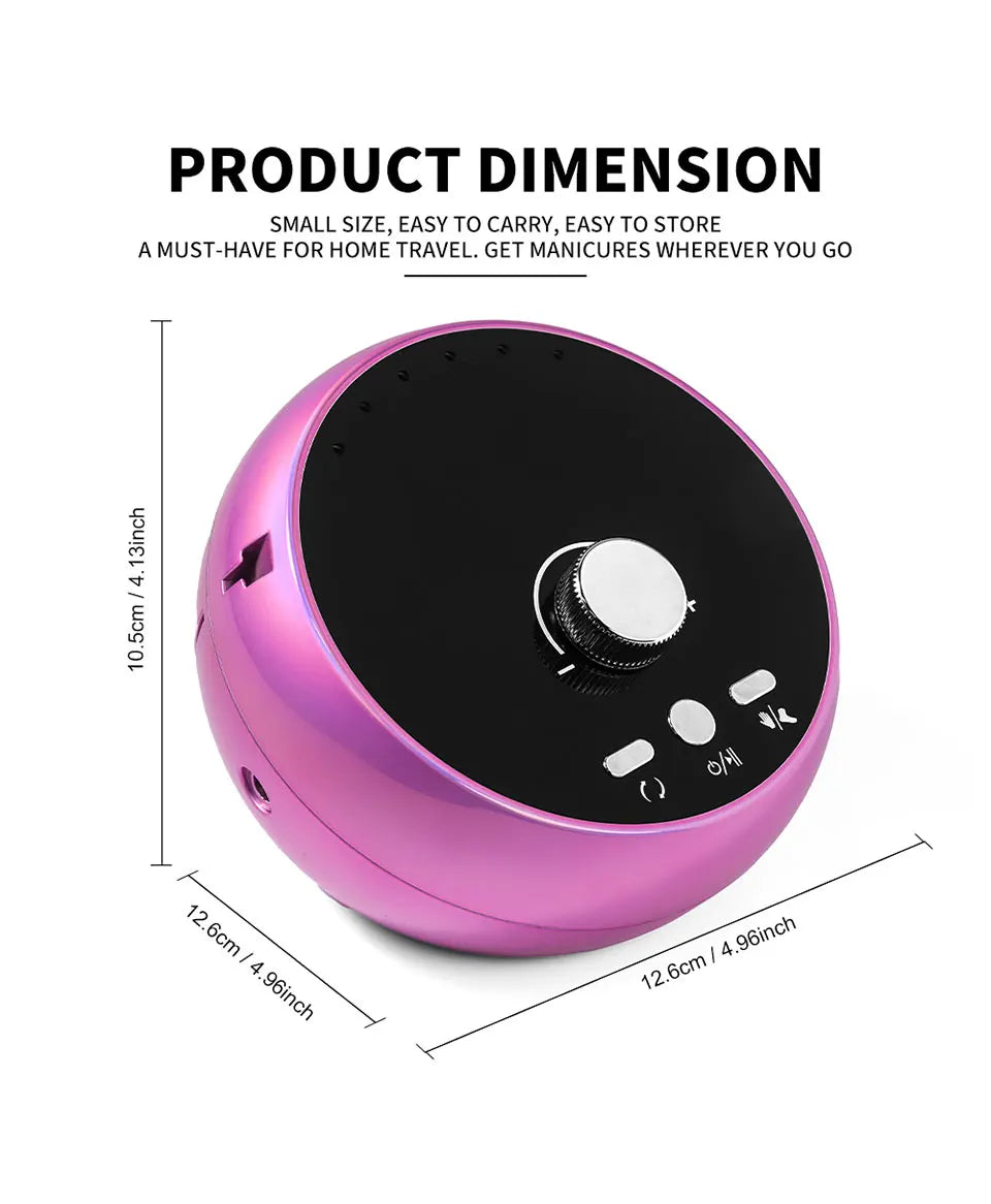 Professional 45,000RPM Electric Nail Drill – Manicure & Pedicure