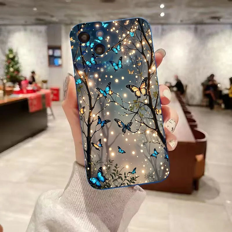 Glow In The Dark Butterfly Cover – Samsung