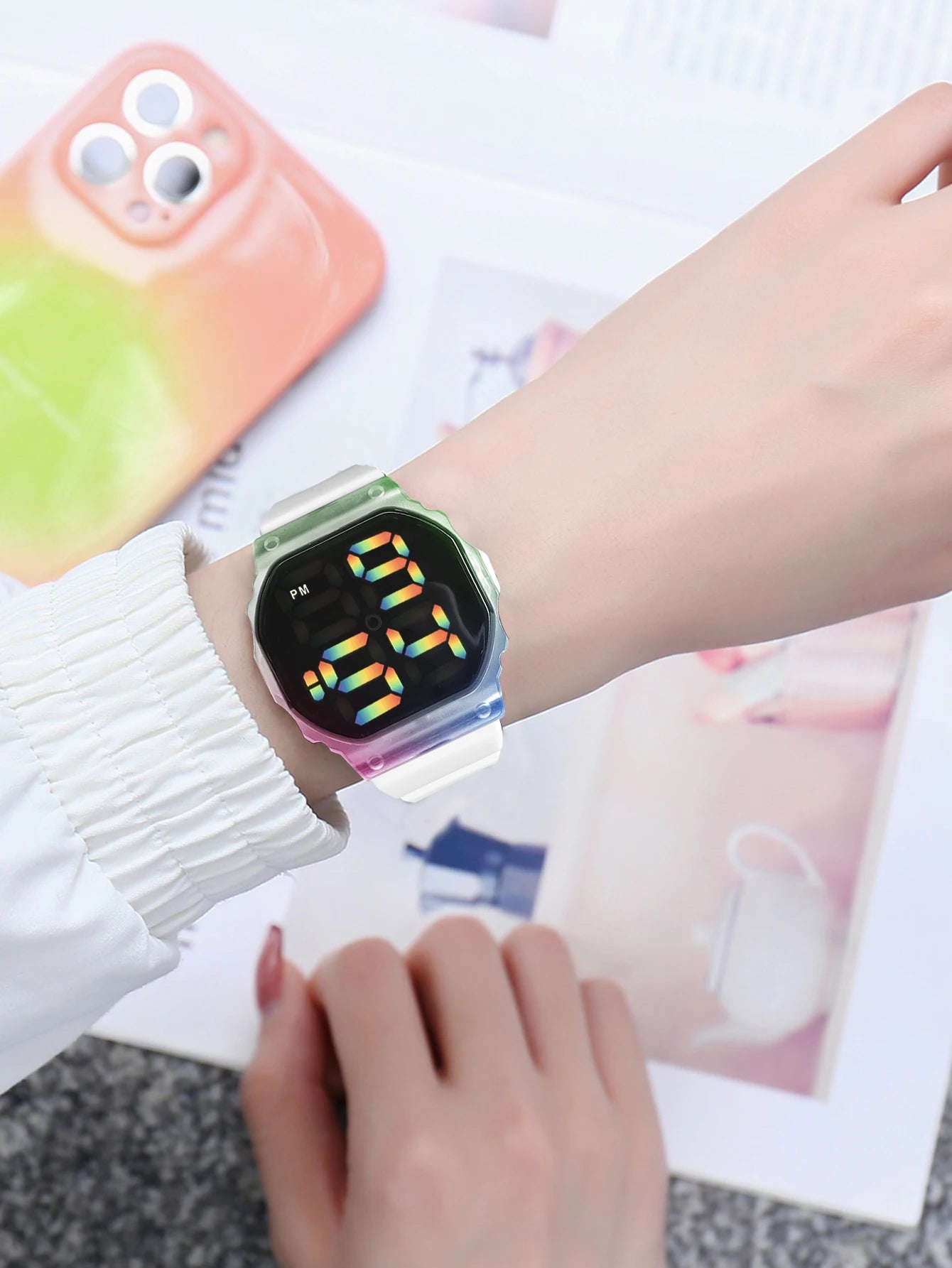 Kids LED Sports Watch Set