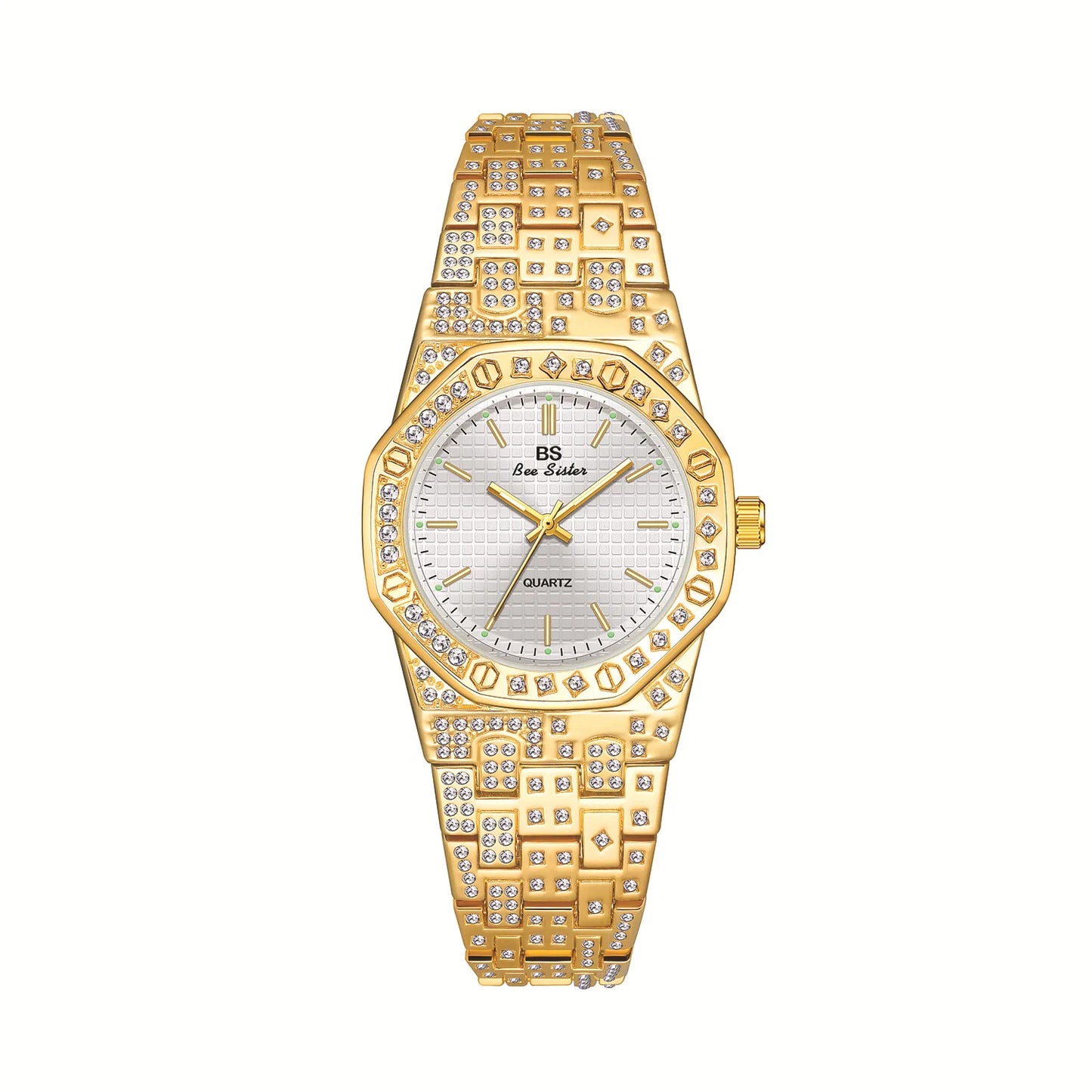 UTHAI Waterproof Metal Quartz Watch