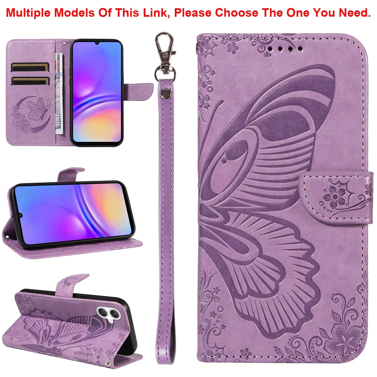 Flip Card Slot Stand Wallet Cover – iPhone