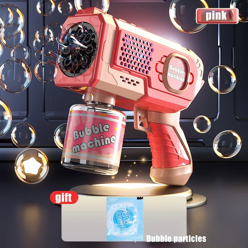 Electric Bubble Gun – Fun Outdoor Toy for Kids