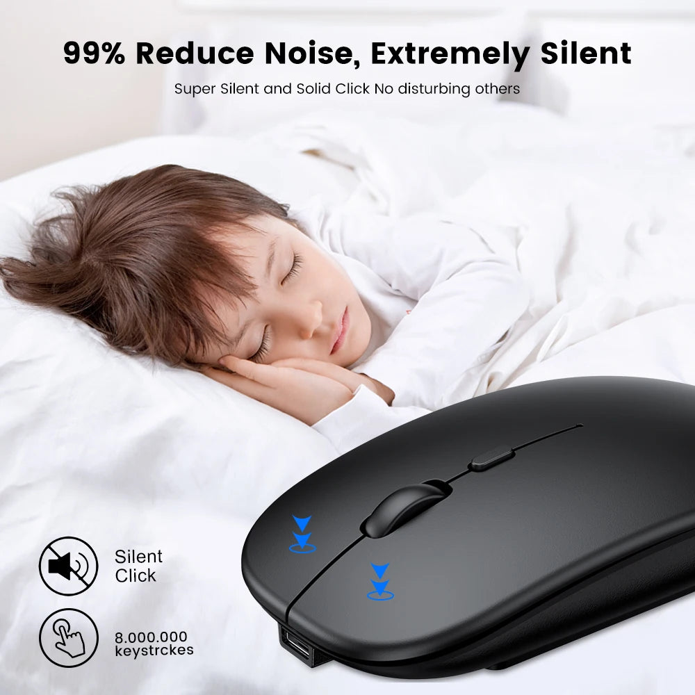 Silent Bluetooth Optical Mouse
