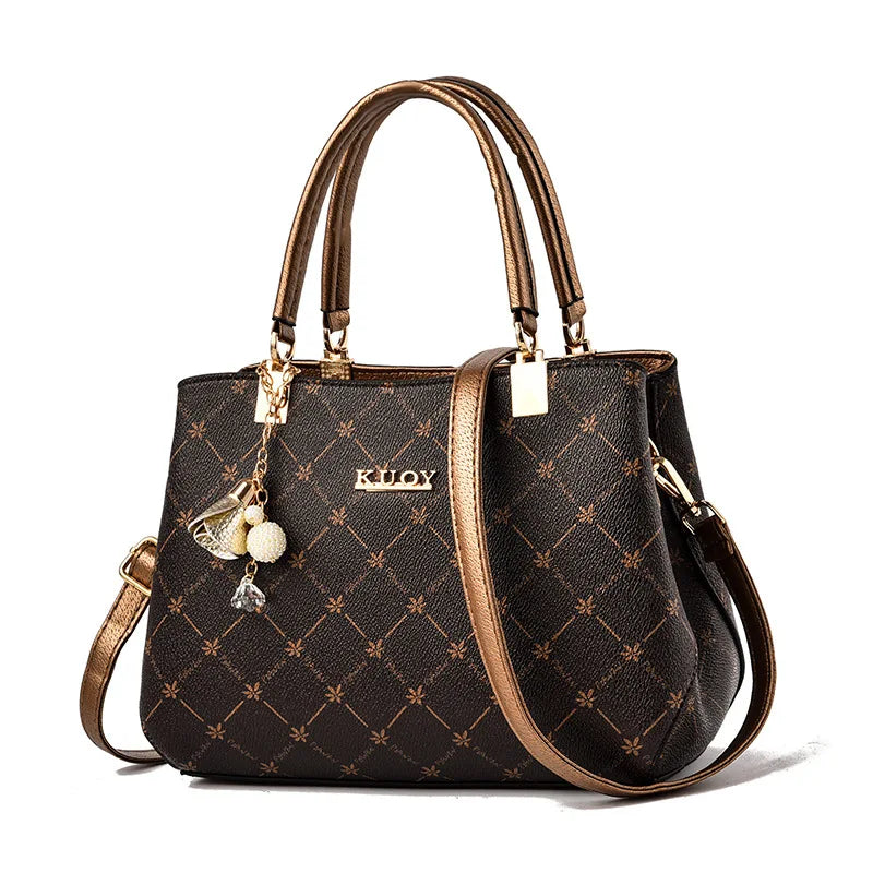 Trendy Women's Print Handbag & Shoulder Bag