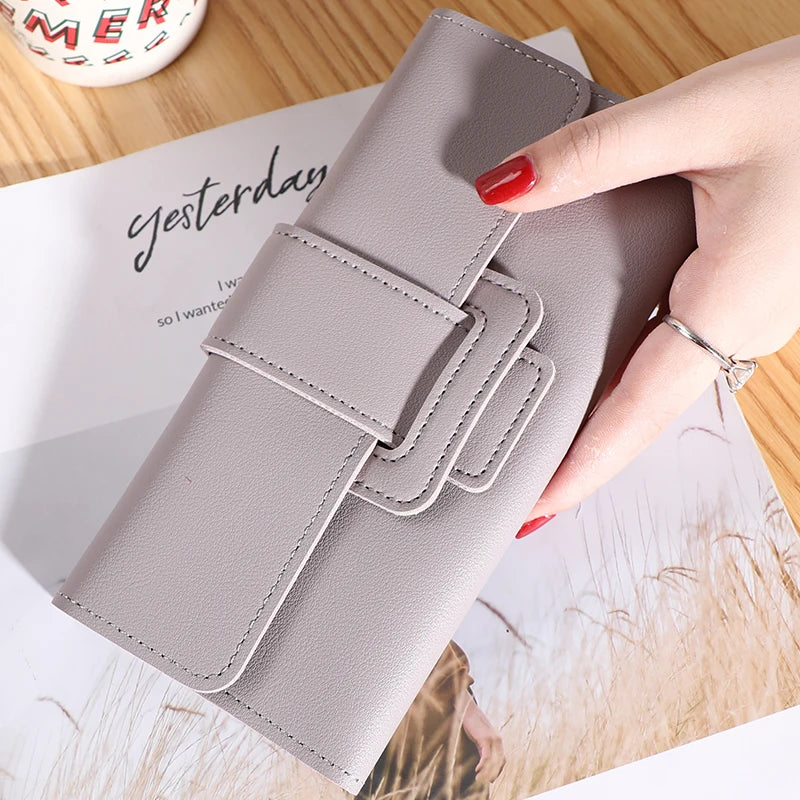 Large Capacity Clutch & Coin Purse for Ladies