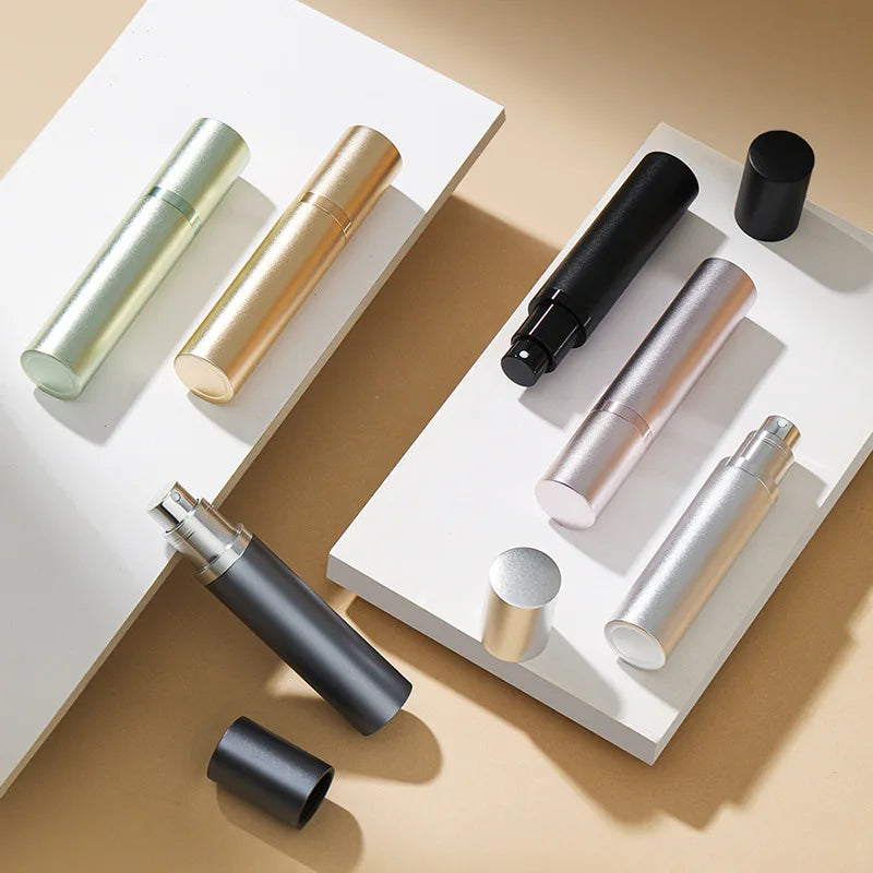 5ml/10ml Mini Perfume Spray Bottle – Refillable Travel Atomizer