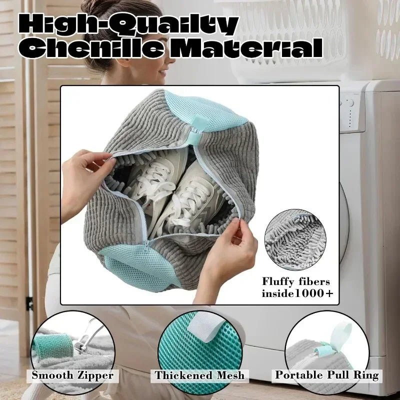 Machine Washable Shoe Laundry Bag
