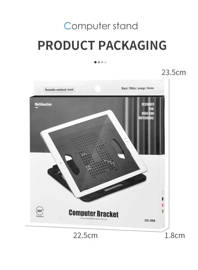 Rotary Foldable Laptop Stand