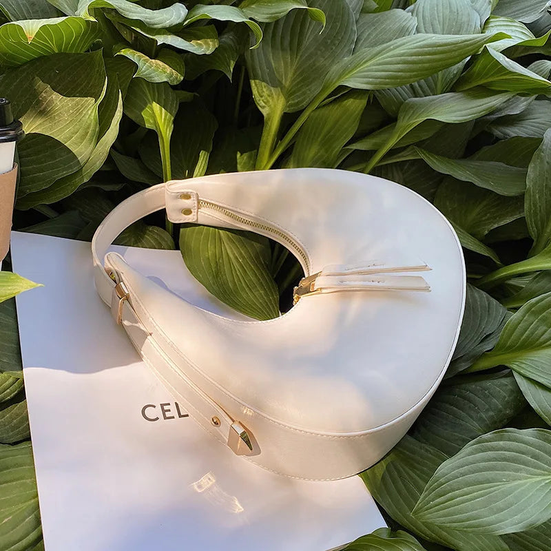 Luxury Half Moon Tote