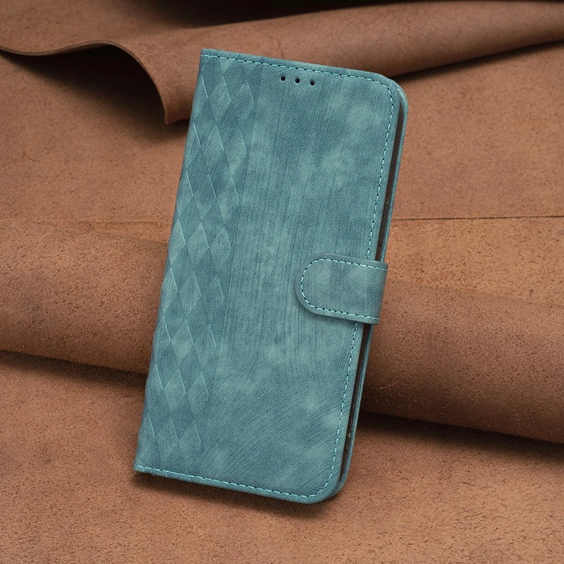 Luxury Magnetic Leather Wallet Cover – OPPO