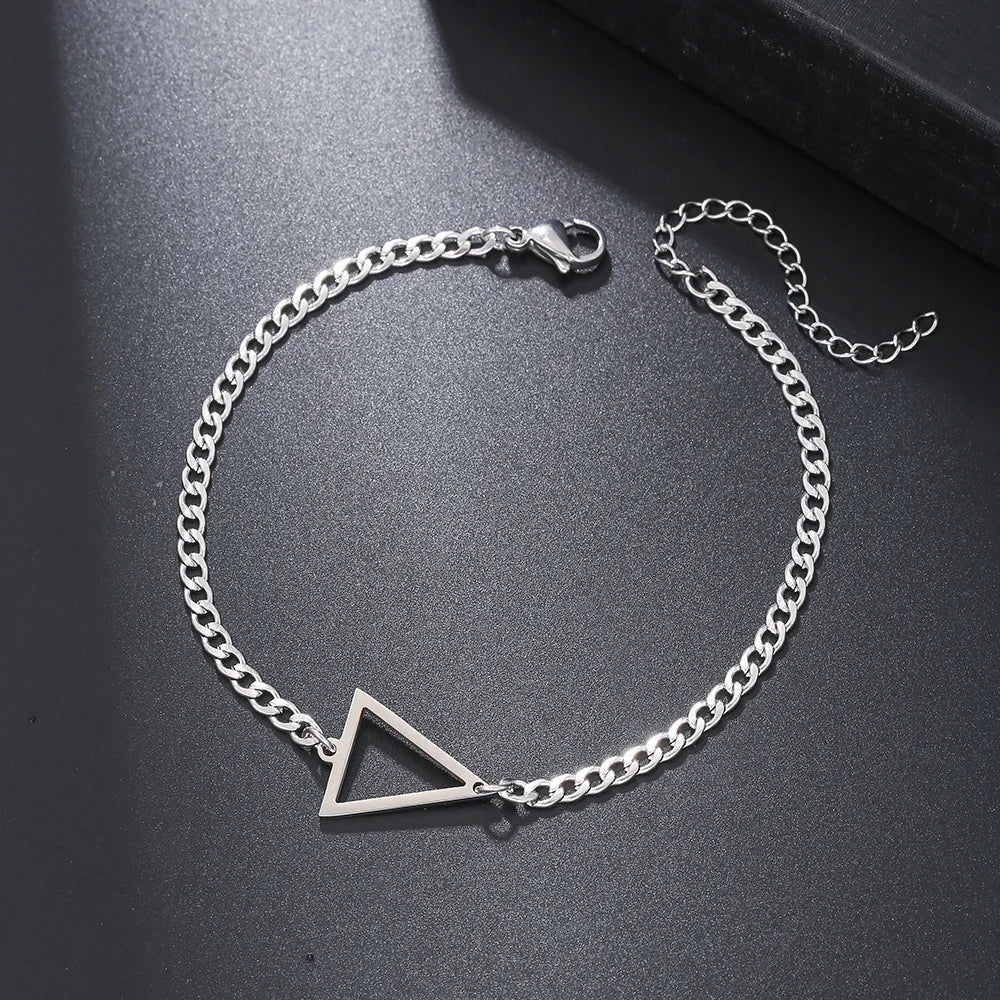 Men’s Hip Hop Silver Bracelet