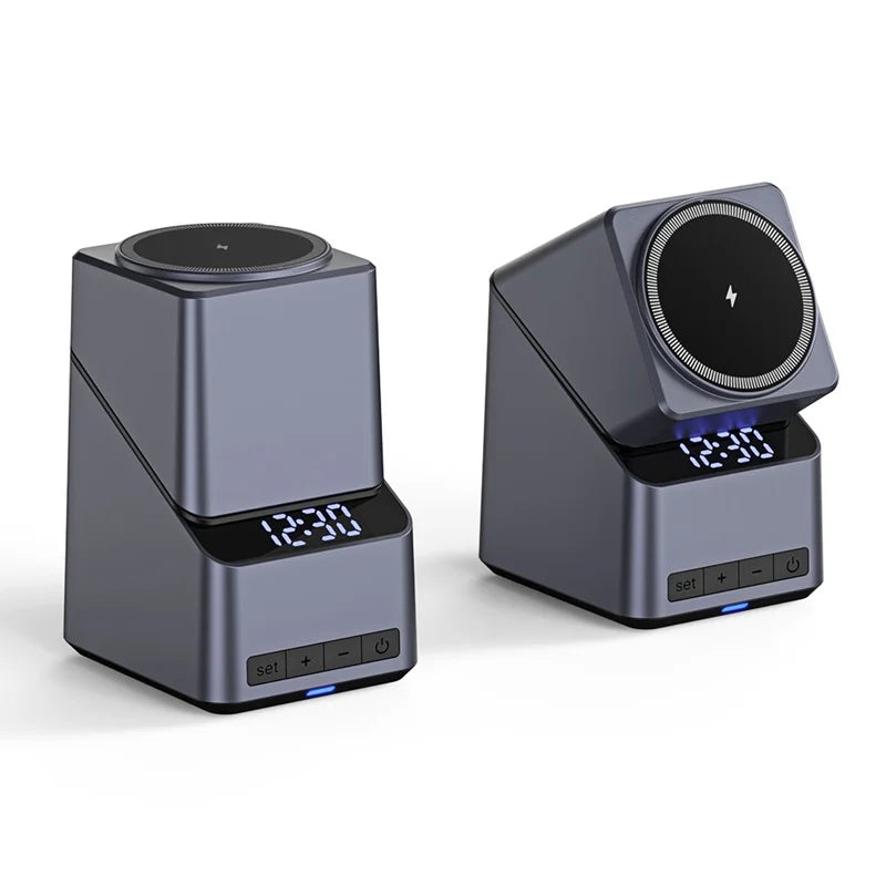 4-in-1 Rotating Magnetic 15W Wireless Charger Stand