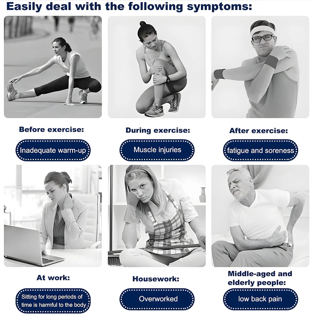 Electric Fascia Massager – Microcurrent Vibration & Warm Compress