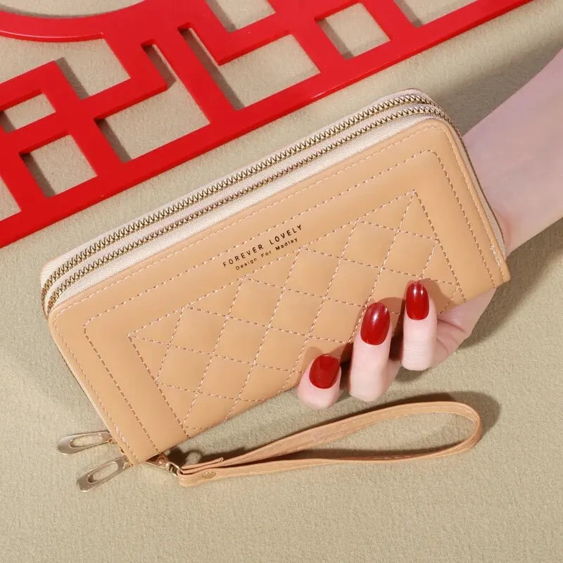 Luxury Women’s Clutch Purse – Card, Coin & Phone Holder