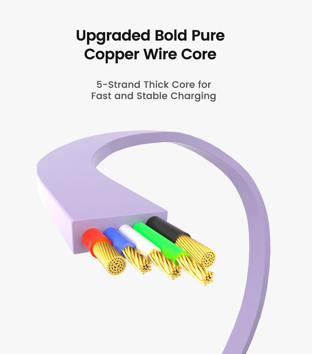 Retractable PD Fast Charge Cable