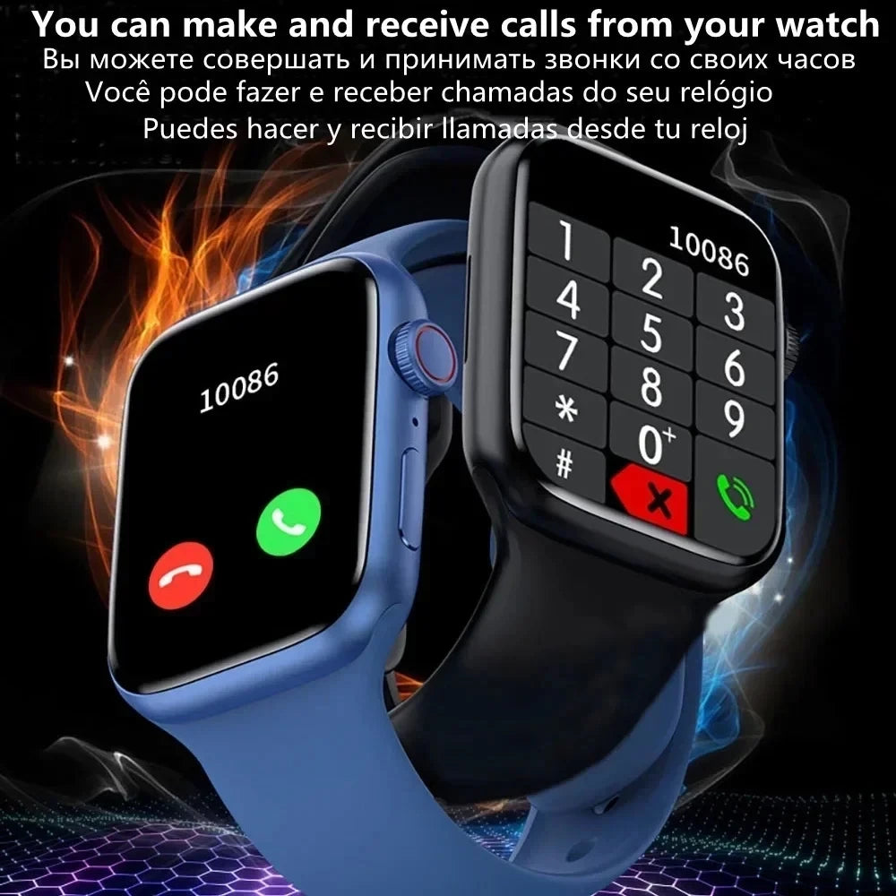 I9 Pro Max Smartwatch, Metal Strap, Call & Custom Face