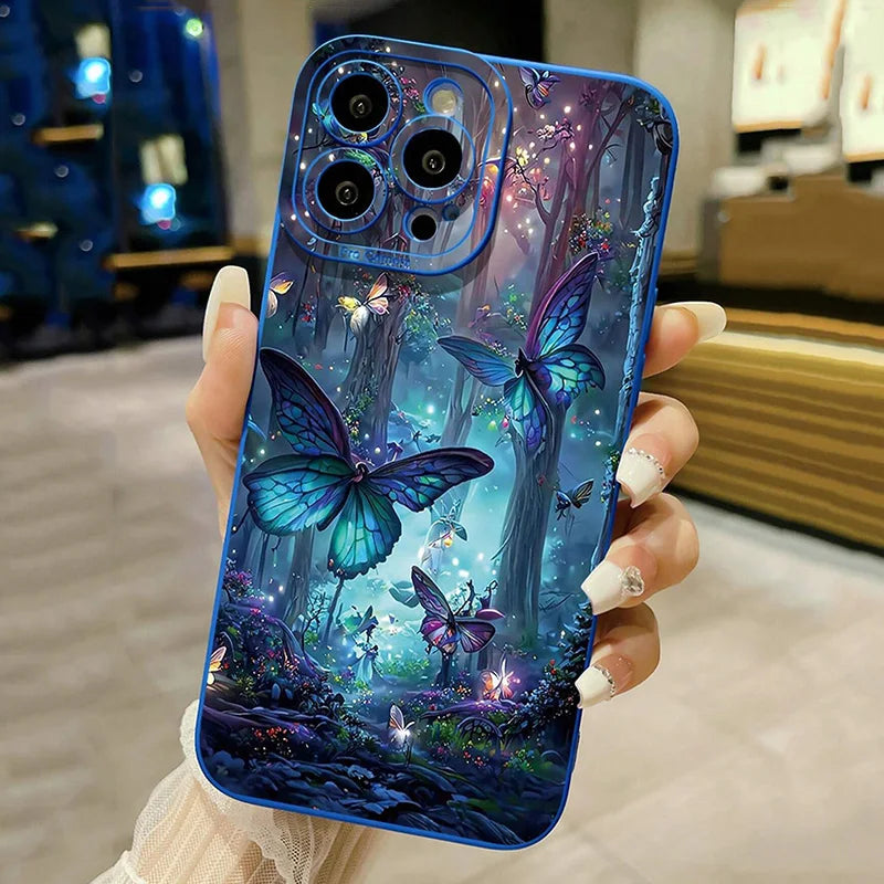 Glow In The Dark Butterfly Cover – Samsung