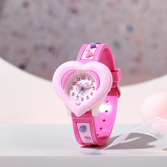 HeartLove Kids 3D Cartoon Watch