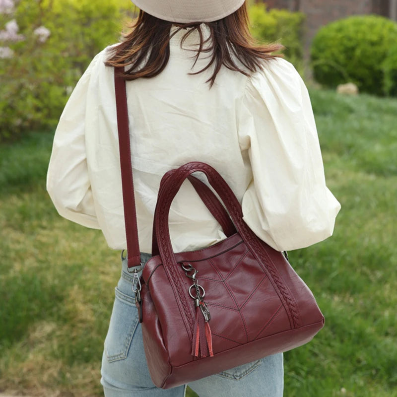 Tassel Luxury Crossbody Tote