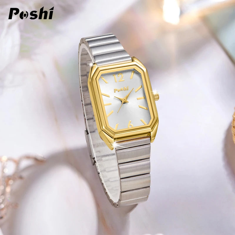 POSHI Women's Elegant Luxury Quartz Watch