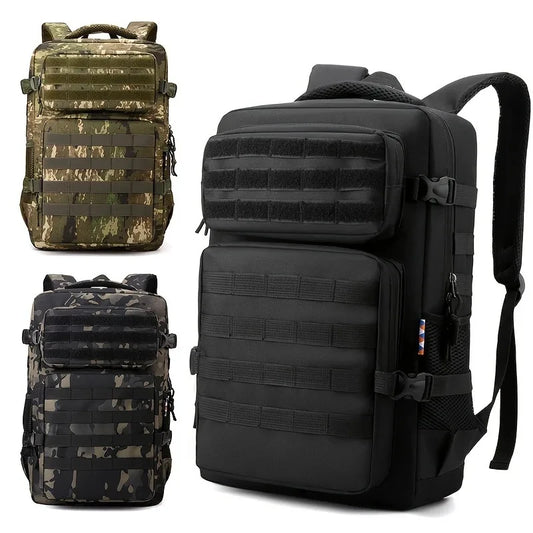 Men's Tactical Camouflage Hiking & Camping Backpack