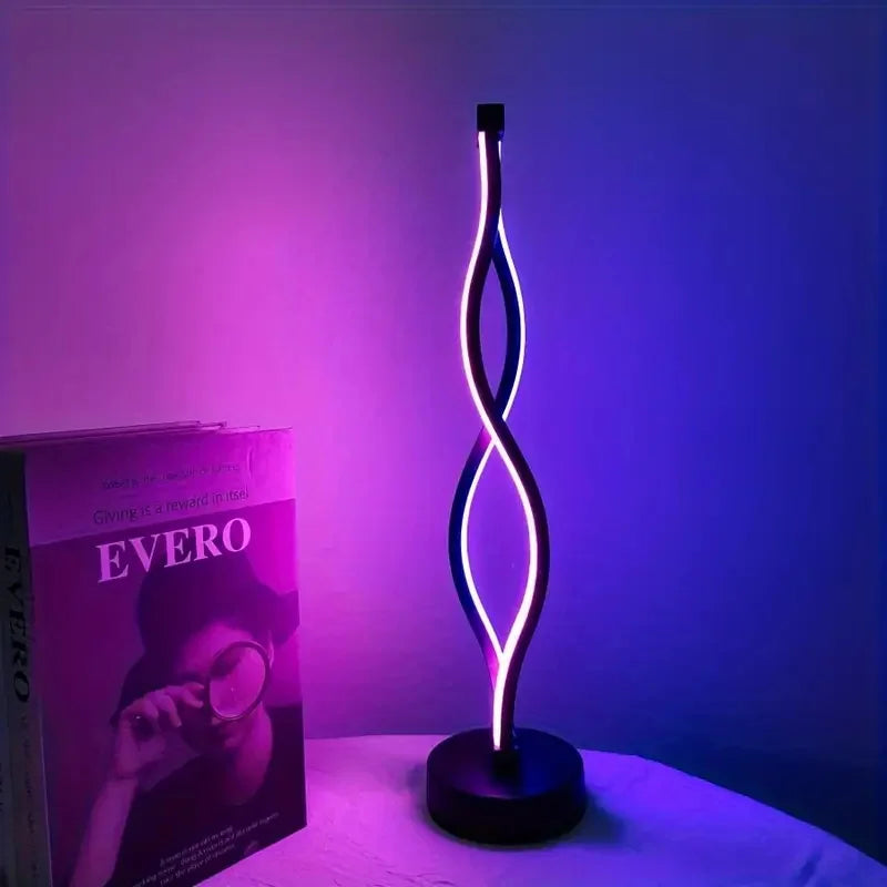 Nordic Minimalist Bedside Lamp – Creative & Artistic