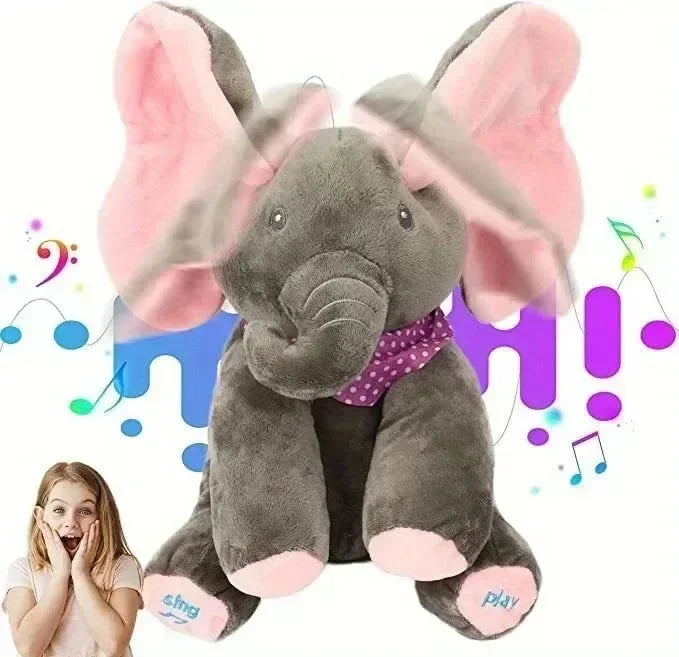 Cute Electric Elephant Plush for Babies