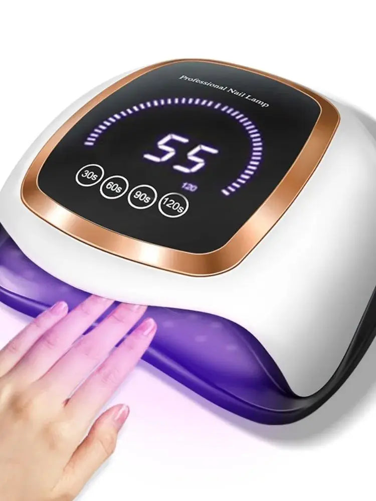 "180W UV LED Nail Lamp - Professional Gel & Acrylic Nail Dryer"