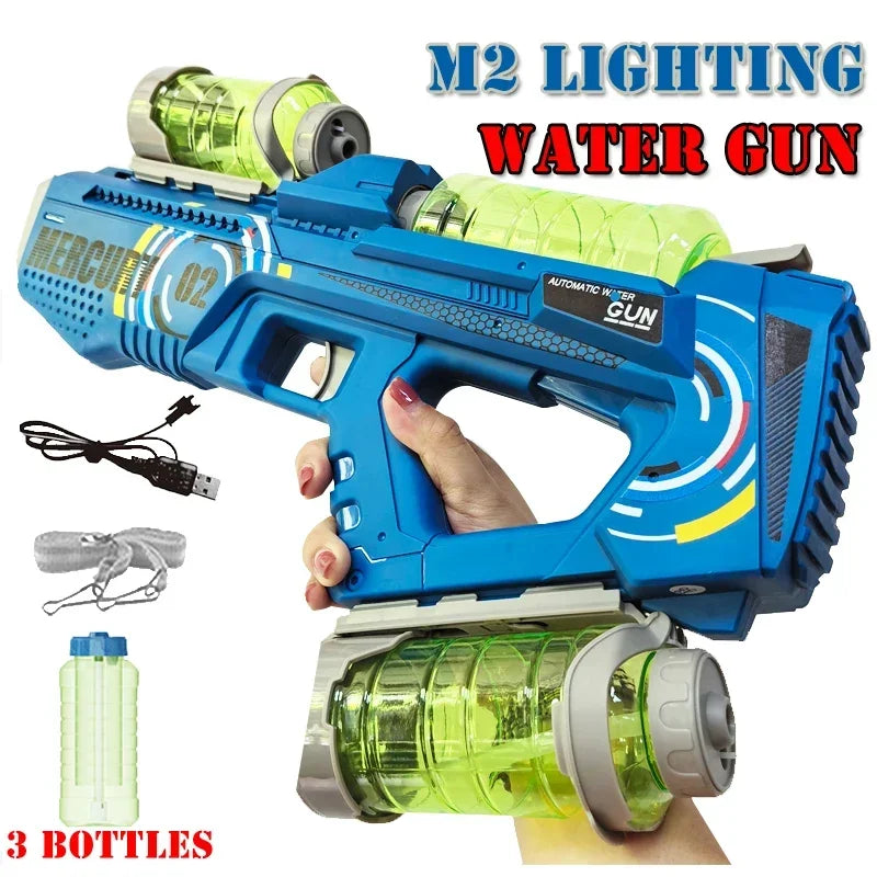 Fully Automatic Water Blaster – LED & Sound Effects Toy