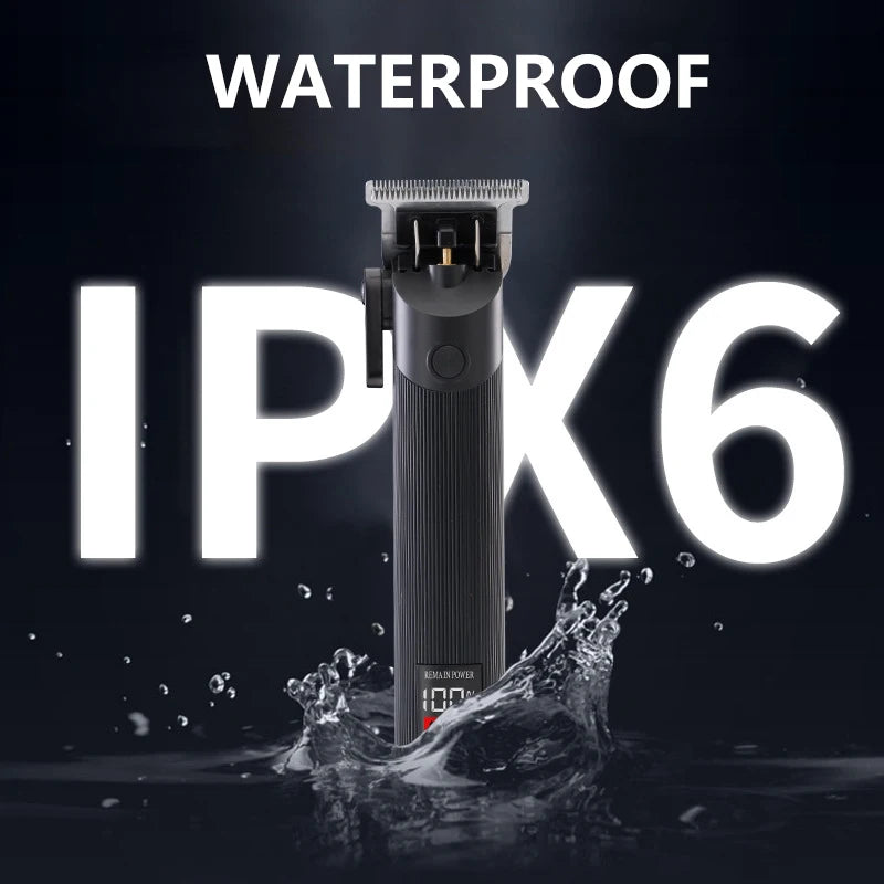 Cordless Zero-Gap Hair Trimmer – Professional Barber Tool