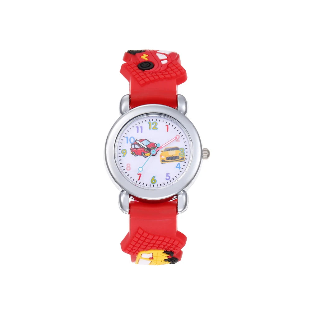 Cute Car Kids Watch – 2024 Gift”