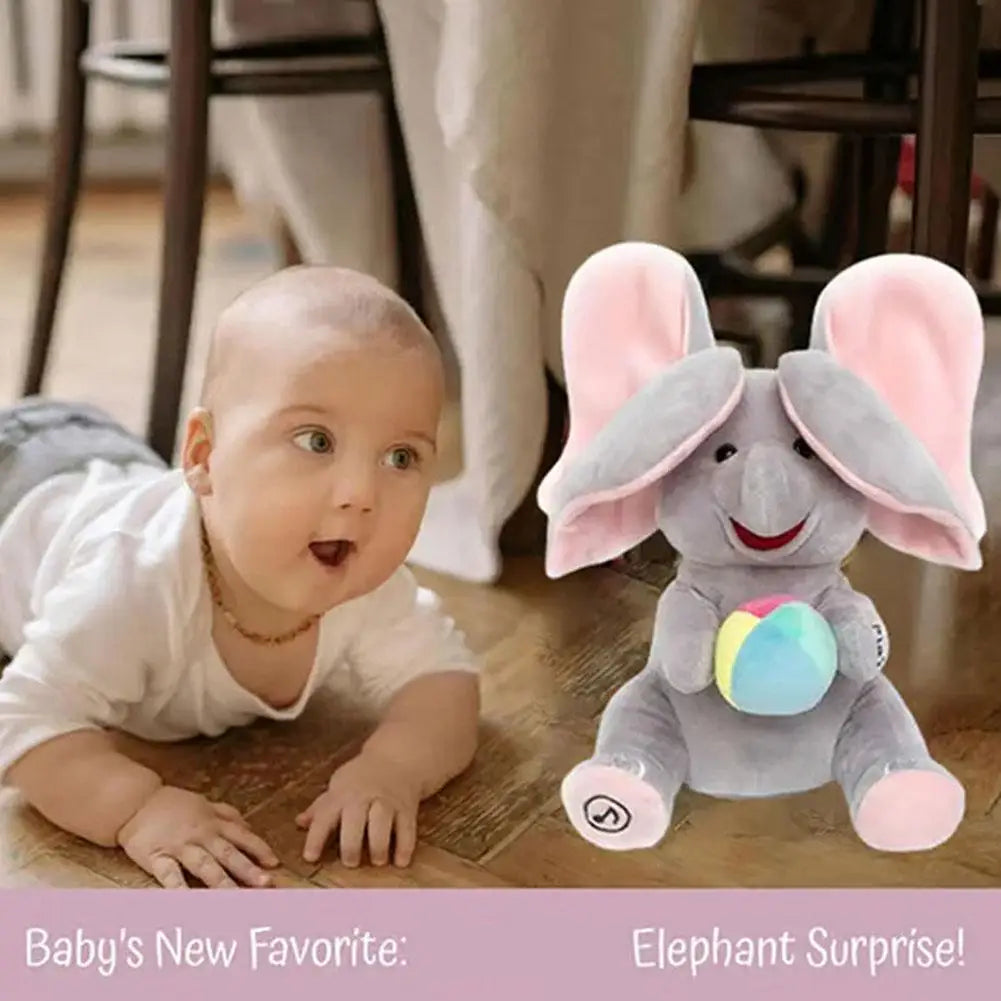 "Musical Elephant Plush Toy for Babies