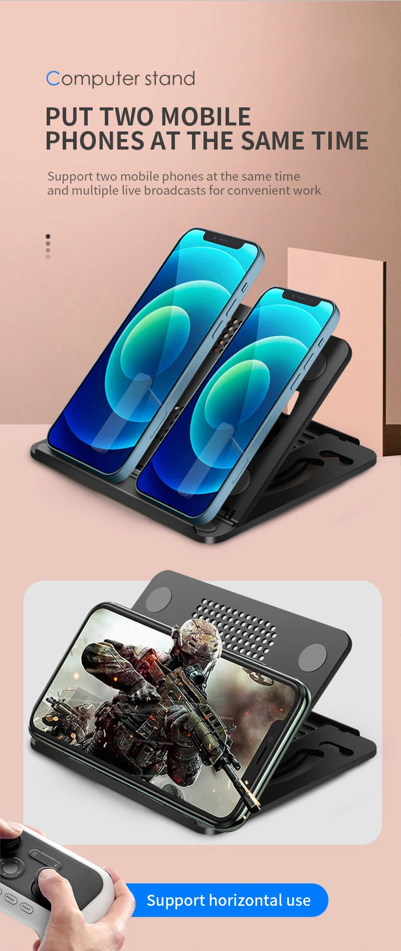 Rotary Foldable Laptop Stand