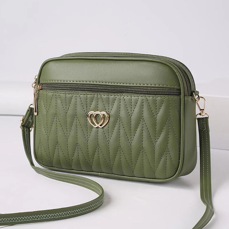 Diamond Embroidered Camera Bag