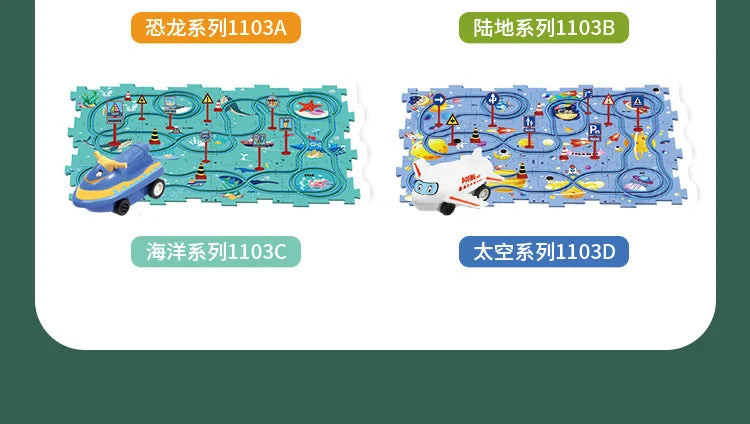 Children’s DIY Electric Railroad Car – Fun Assembly Toy