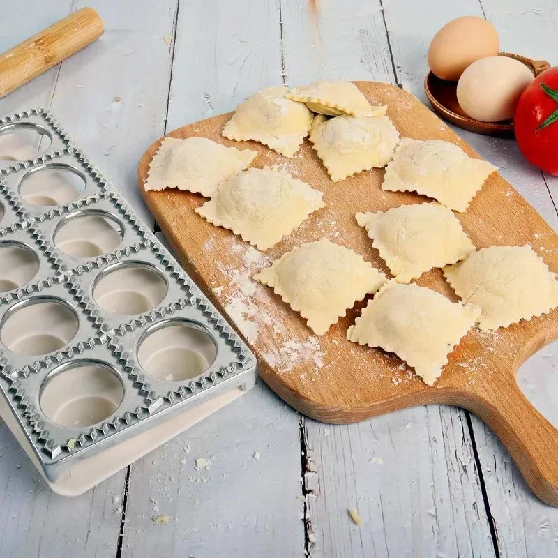 Ravioli & Dumpling Maker Mold – Aluminum Stamp Cutter