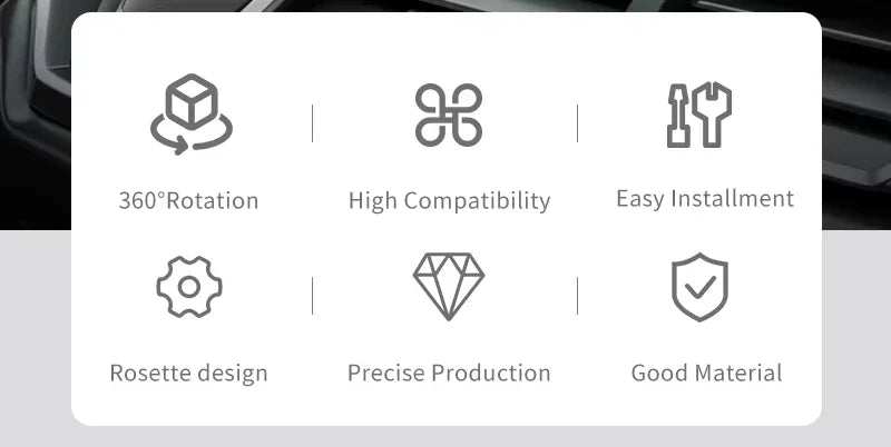 360° Rotatable Suction Mount