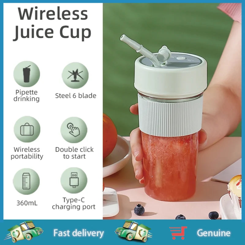 Portable Electric Fruit Juicerg
