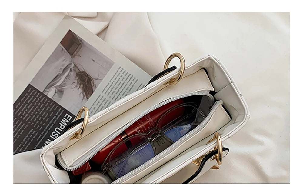 Red Glossy Love Handbag"