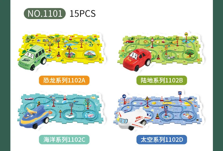 Children’s DIY Electric Railroad Car – Fun Assembly Toy