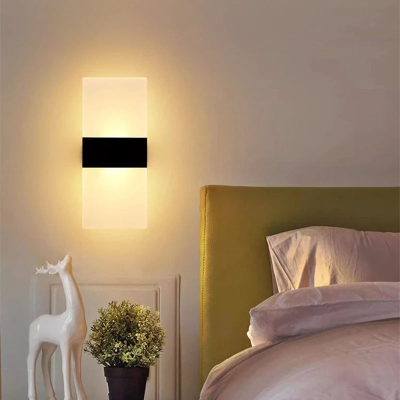 Touch LED Wall Night Light – USB Rechargeable & Wireless