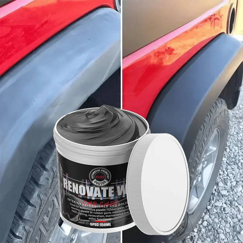 Black Effect Car Polishing Paste – Bumper Repair