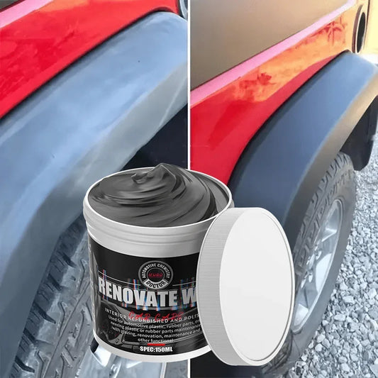 Black Effect Car Polishing Paste – Bumper Repair