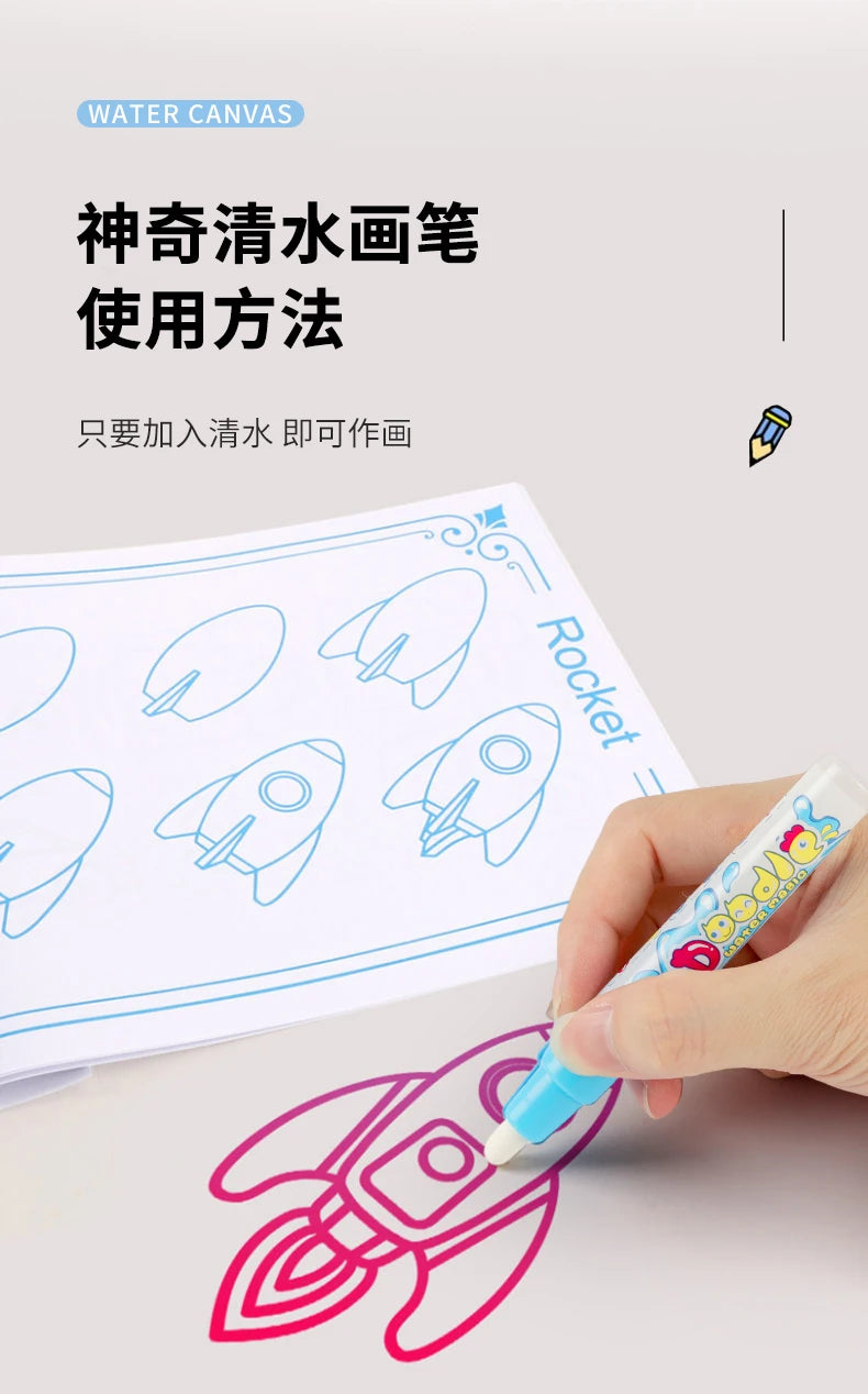 Kids Doodle Water Canvas – Mess-Free Painting Carpet