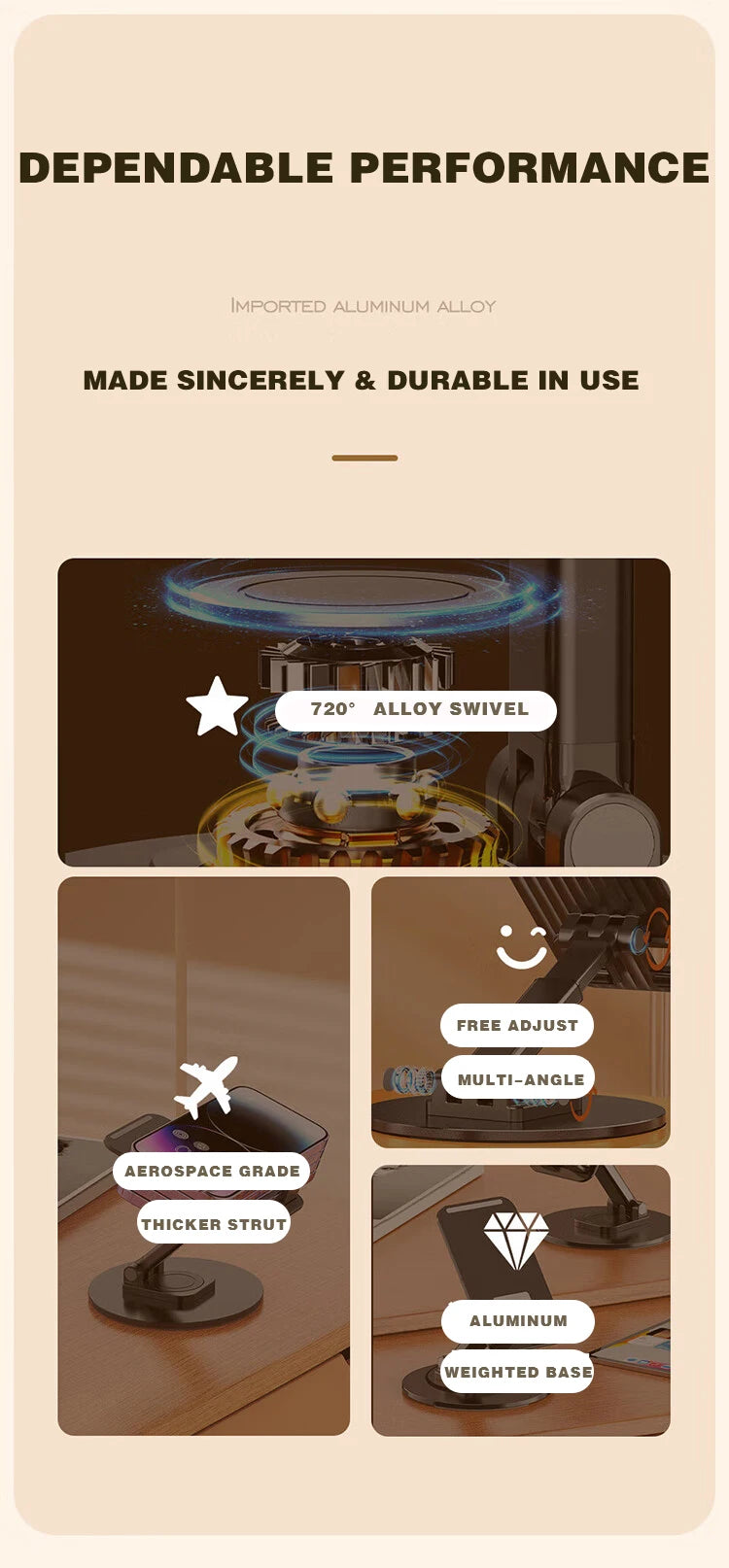 Aluminum Phone Mount