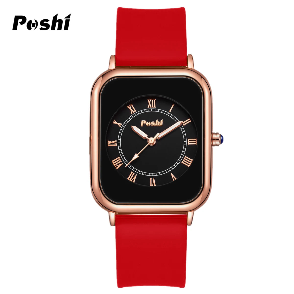 POSHI Fashion Women's Silicone Quartz Watch