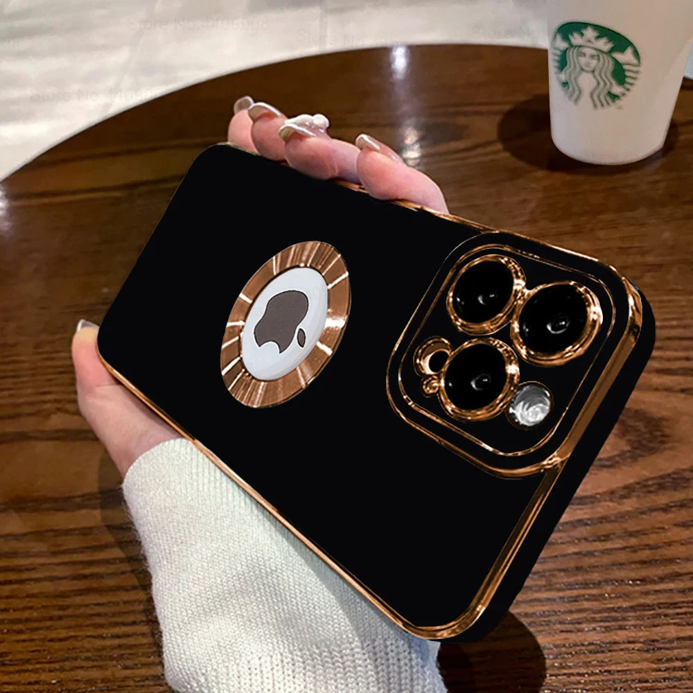 Luxury Fashion Shockproof Silicone Cover – iPhone