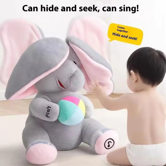 "Musical Elephant Plush Toy for Babies